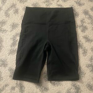 Fabletics Women's Black Bike Shorts